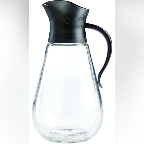 Store'N Pour Syrup Dispenser, BPA Free, 18.5-Ounce Capacity, Black - Picture 1 of 4